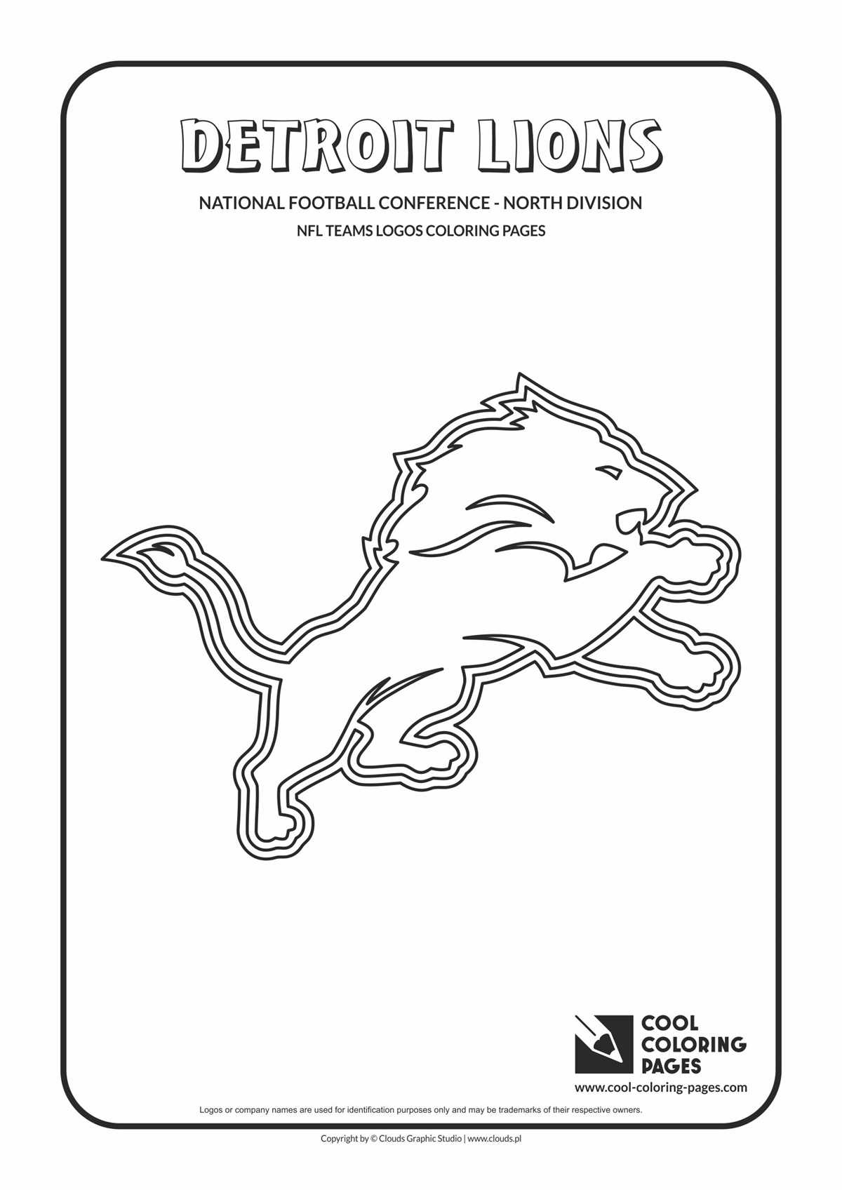 printable detroit lions logo