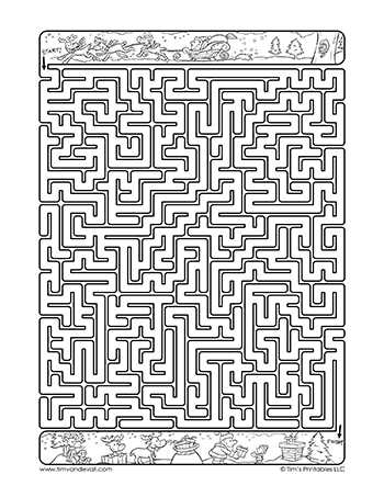 printable difficult mazes