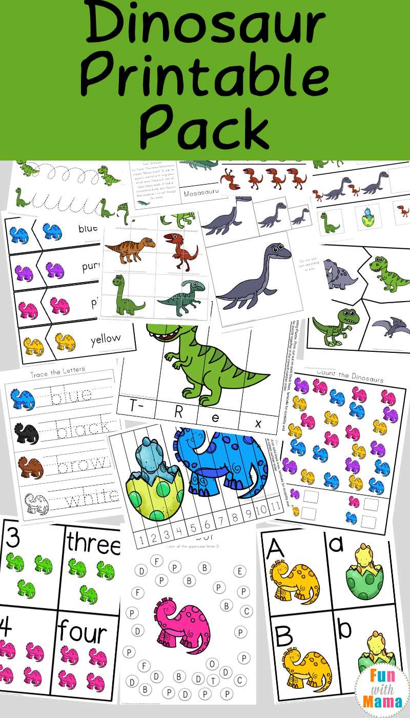 printable dinosaur activities