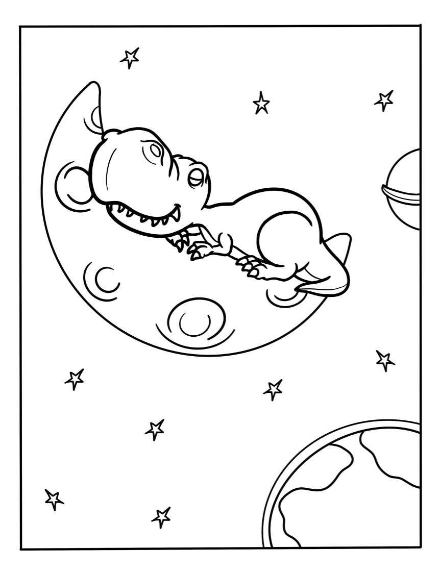 printable dinosaur coloring book