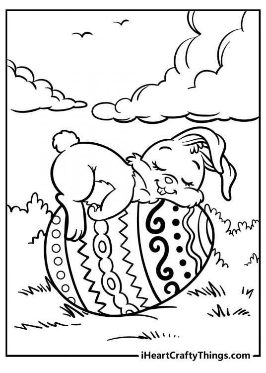printable egg coloring pages