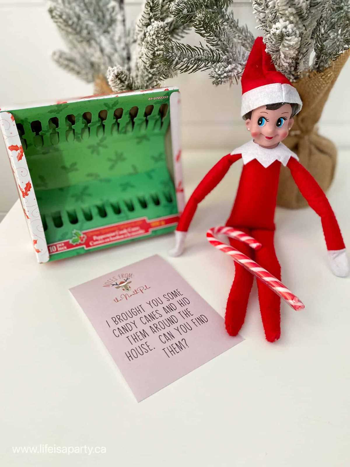 printable elf on the shelf ideas