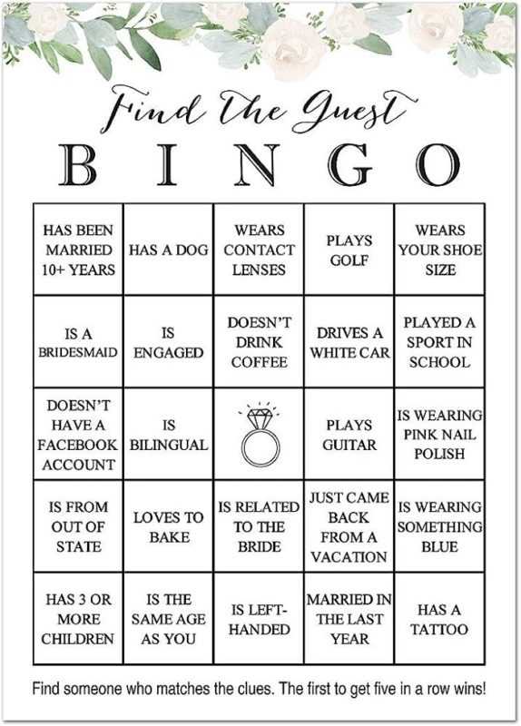 printable engagement party games