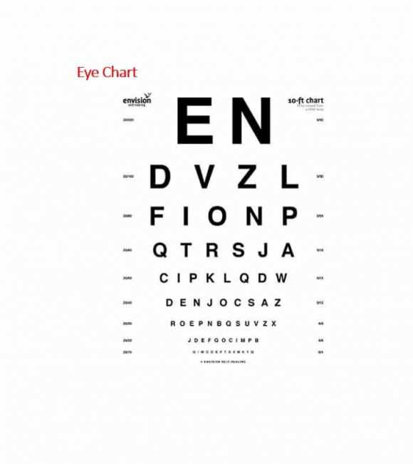 printable eye chart 10 ft
