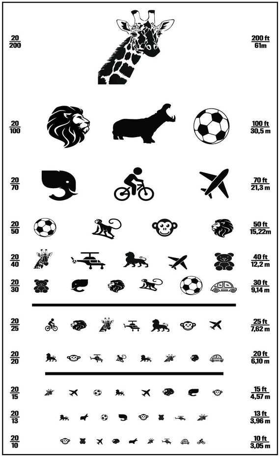 printable eye chart 10 ft