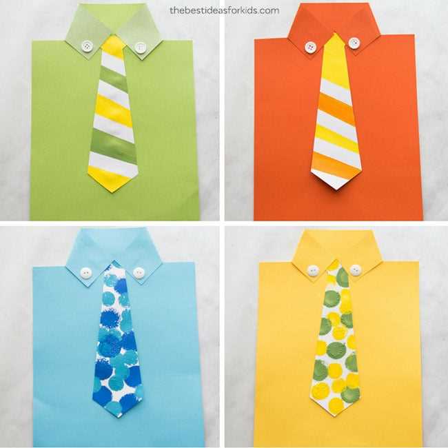 printable fathers day tie craft