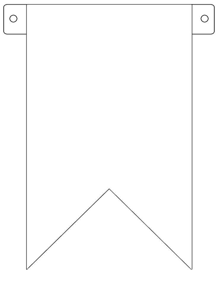 printable flag banner template