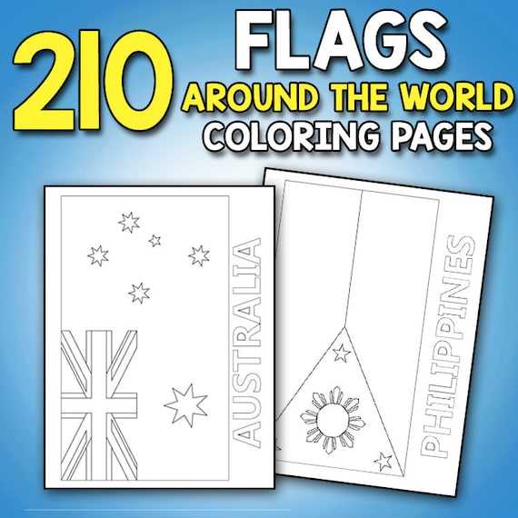 printable flag coloring pages