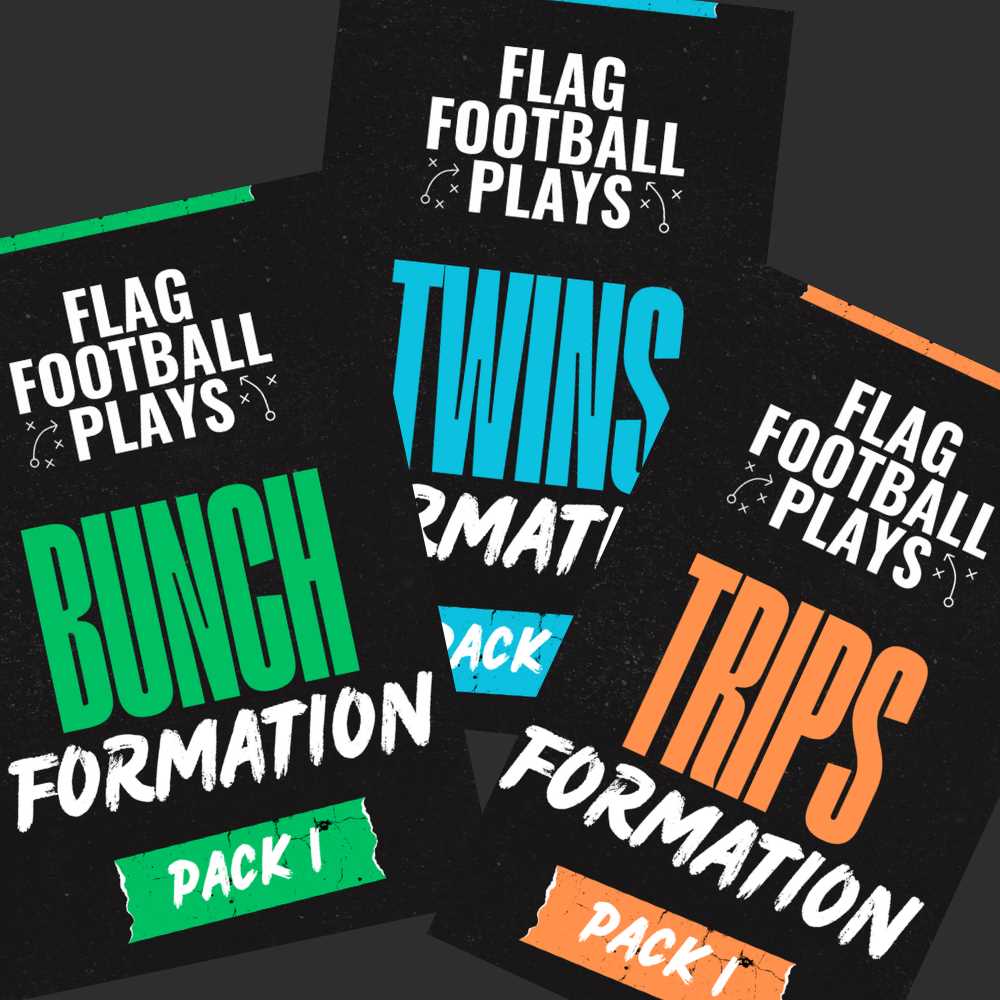 printable flag football plays