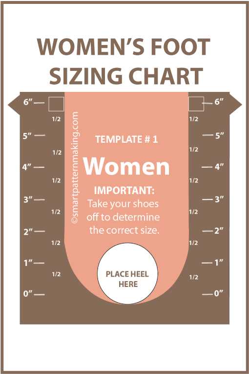 printable foot sizer
