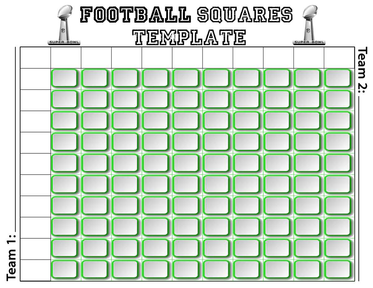 printable football squares free