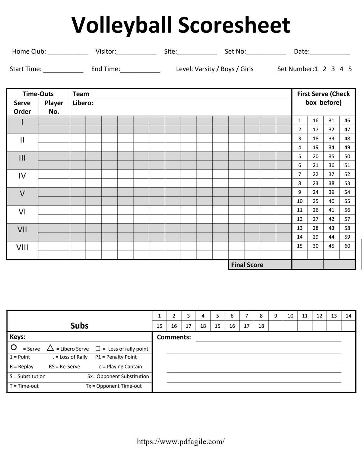printable football stat sheets