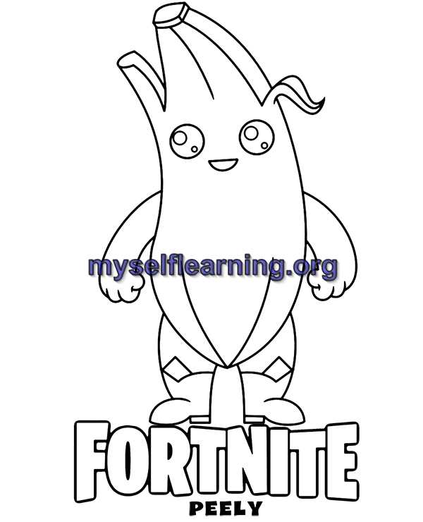 printable fortnite coloring pages