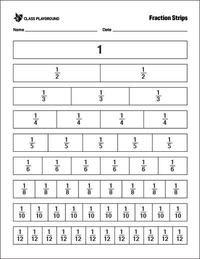 printable fraction tiles