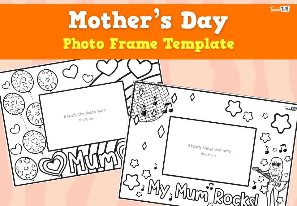 printable frame template