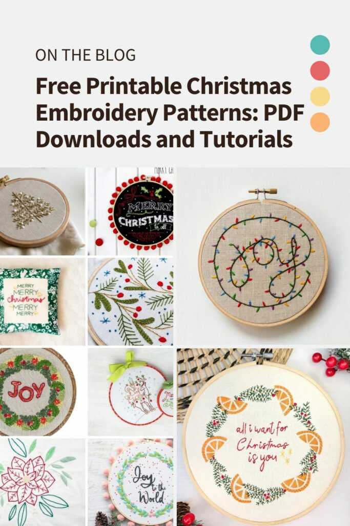 printable free embroidery patterns