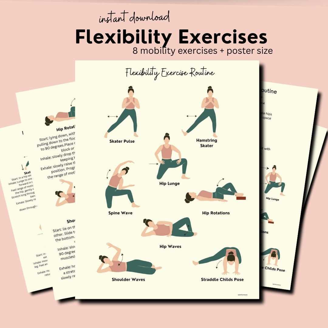 printable free vibration plate exercise chart