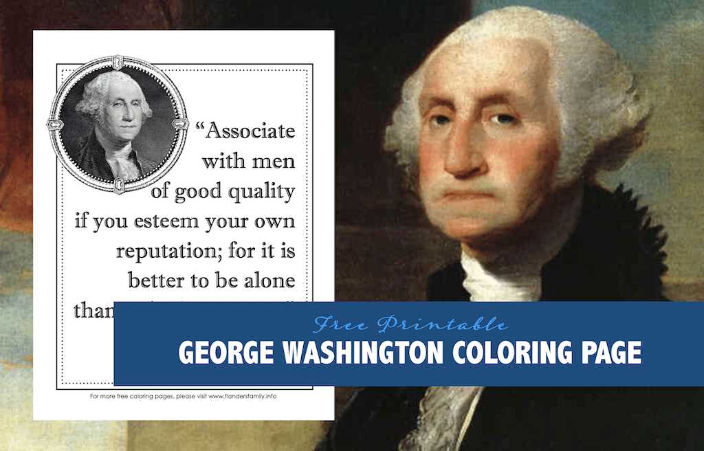 printable george washington