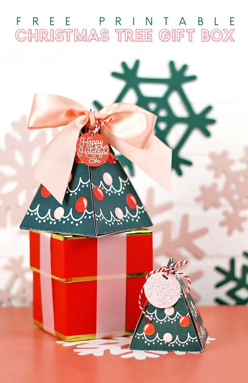 printable gift box
