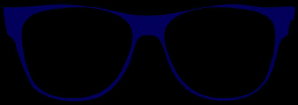 printable glasses template