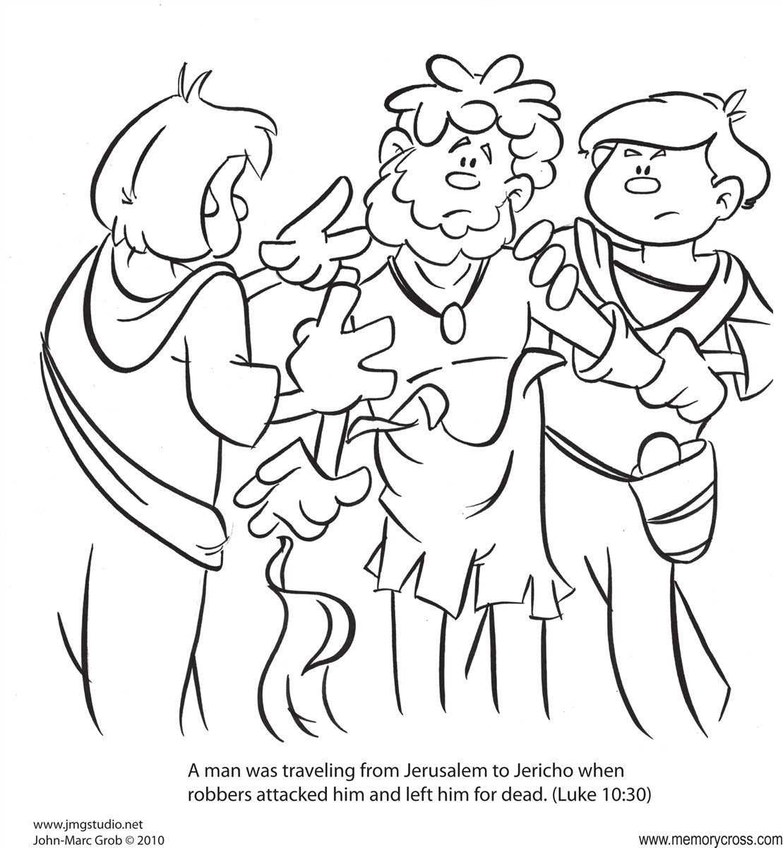 printable good samaritan craft