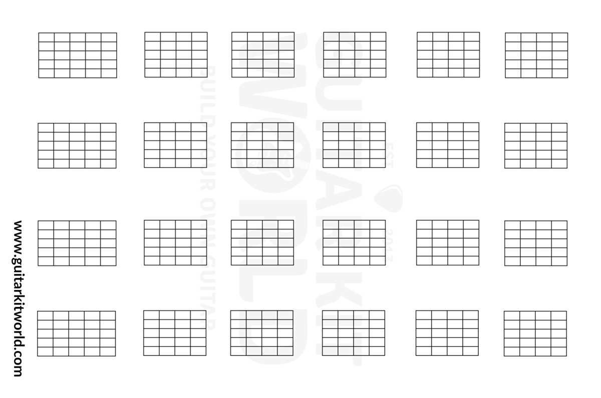 printable guitar chords chart