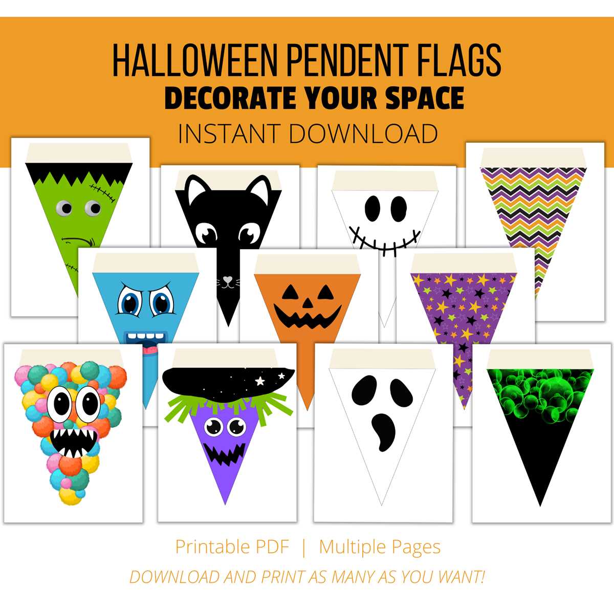 printable halloween banner