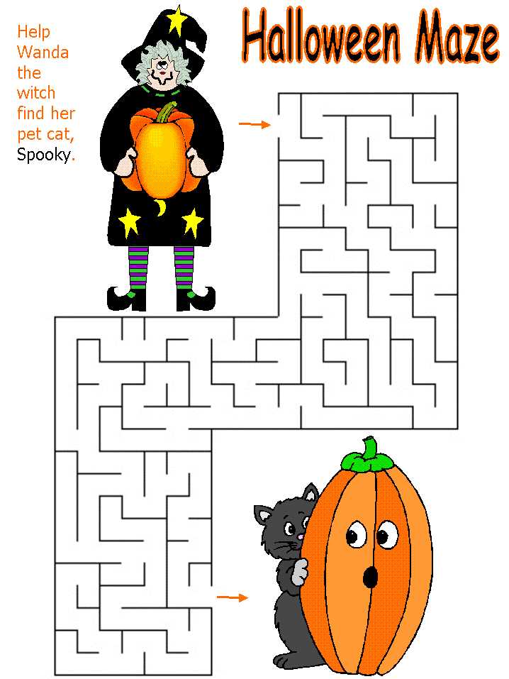printable halloween worksheets
