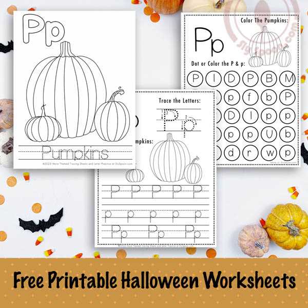 printable halloween worksheets