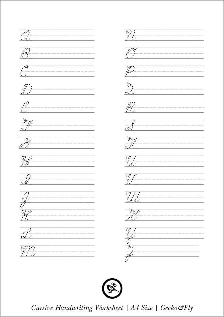 printable handwriting worksheets for adults