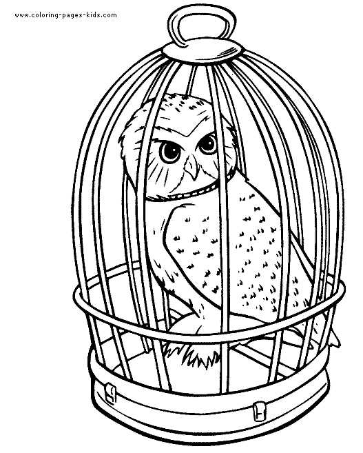 printable harry potter colouring pages