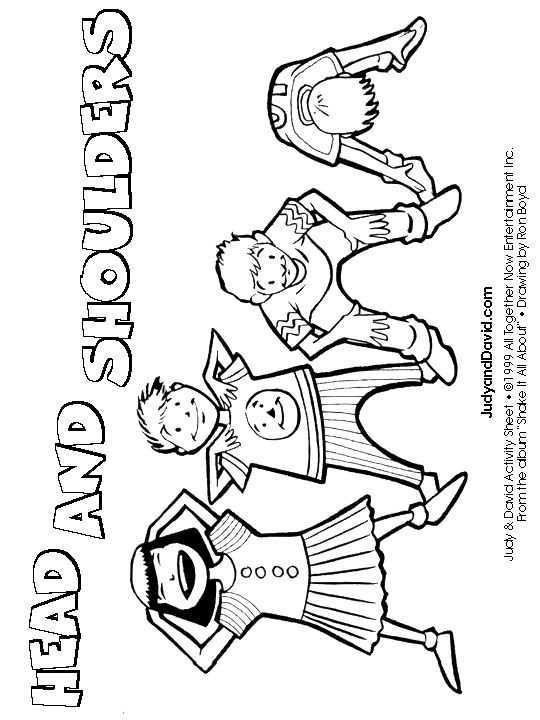 printable head shoulders knees and toes