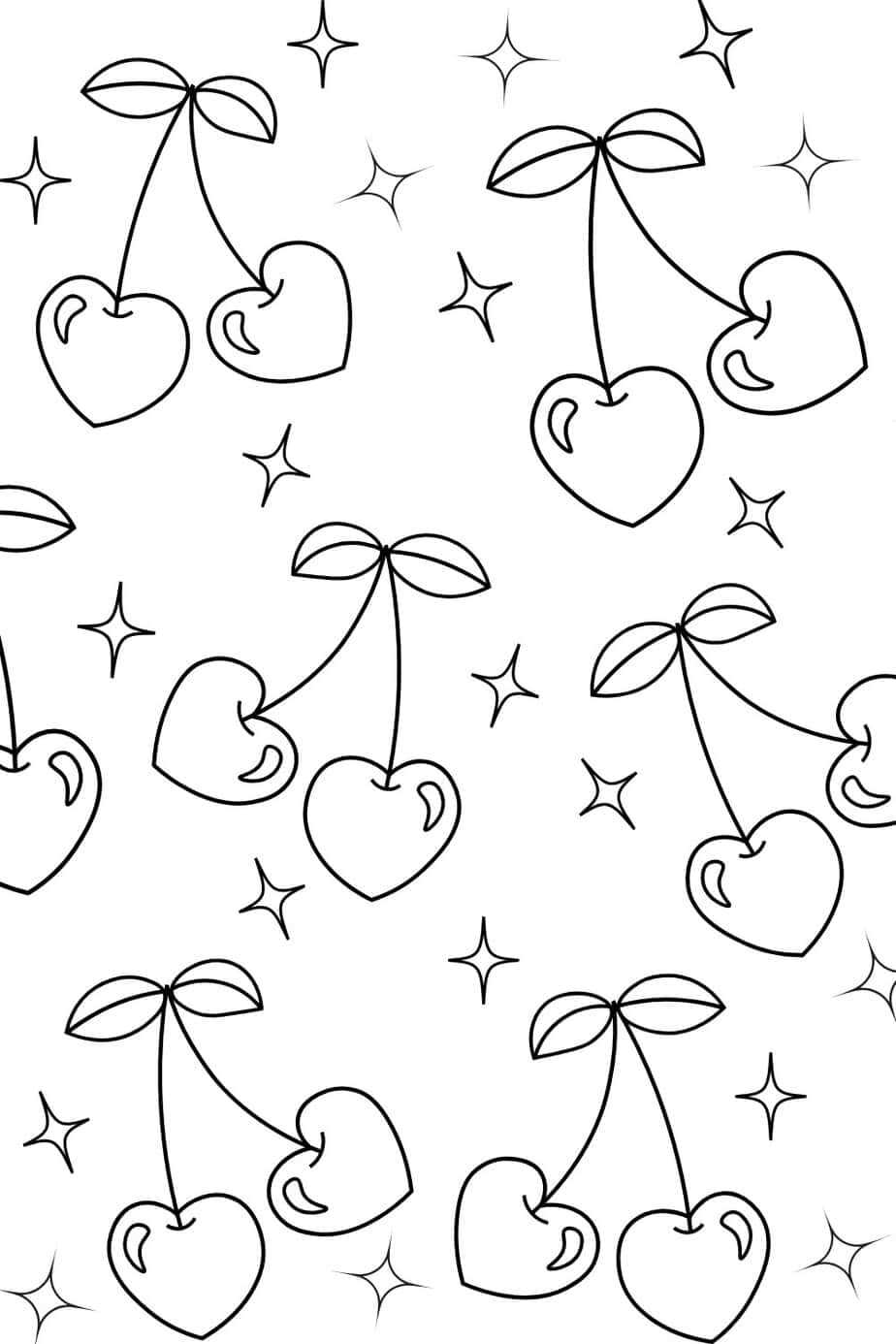 printable hearts coloring pages