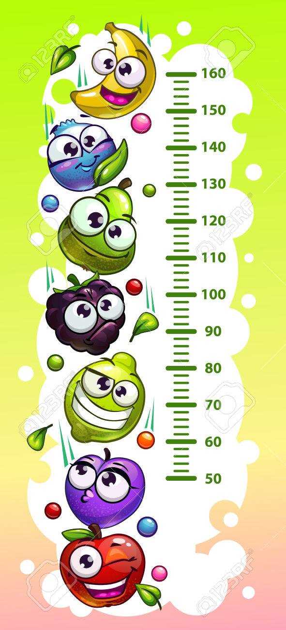printable height chart template