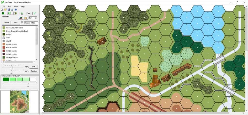 printable hex map