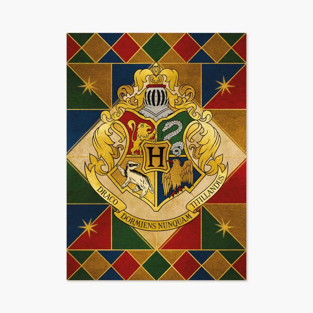 printable hogwarts house crests