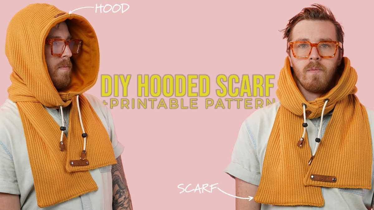 printable hood pattern