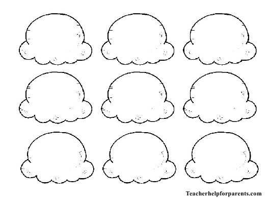 printable ice cream scoops