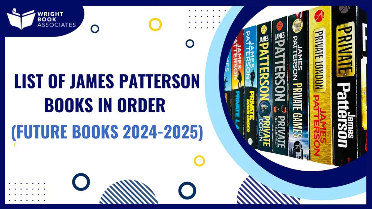 printable james patterson book list