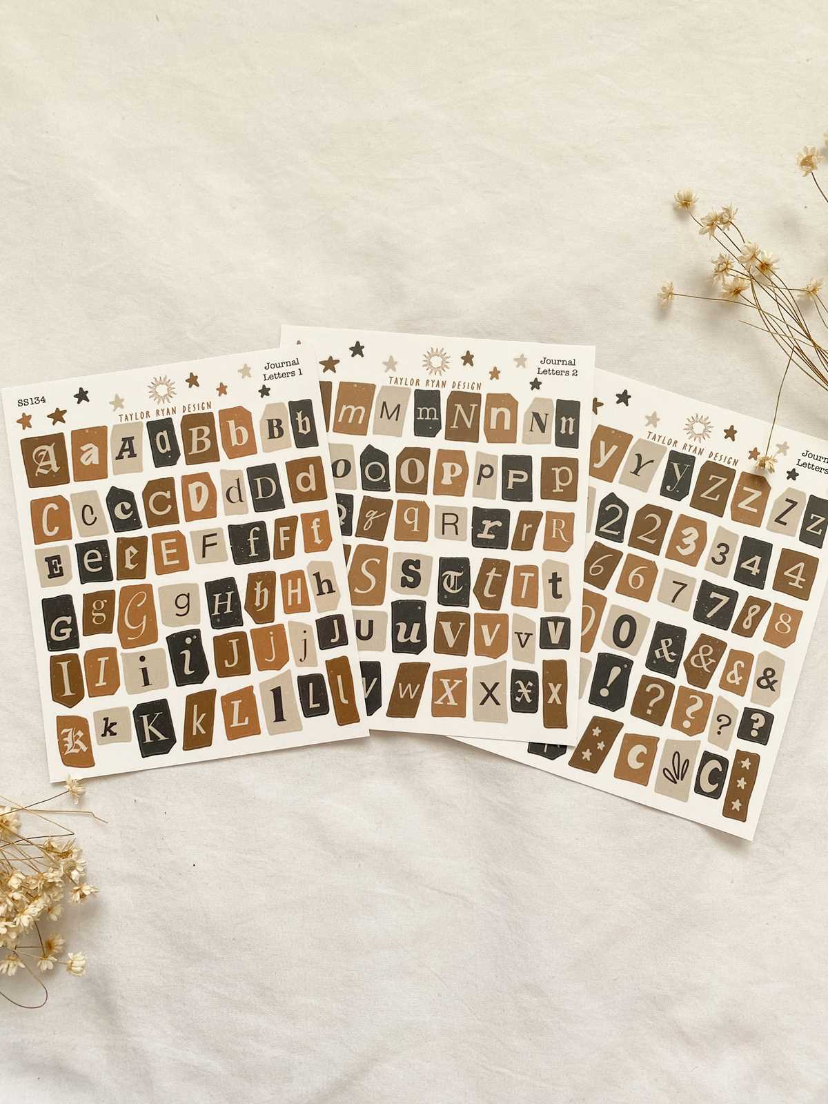 printable journal stickers