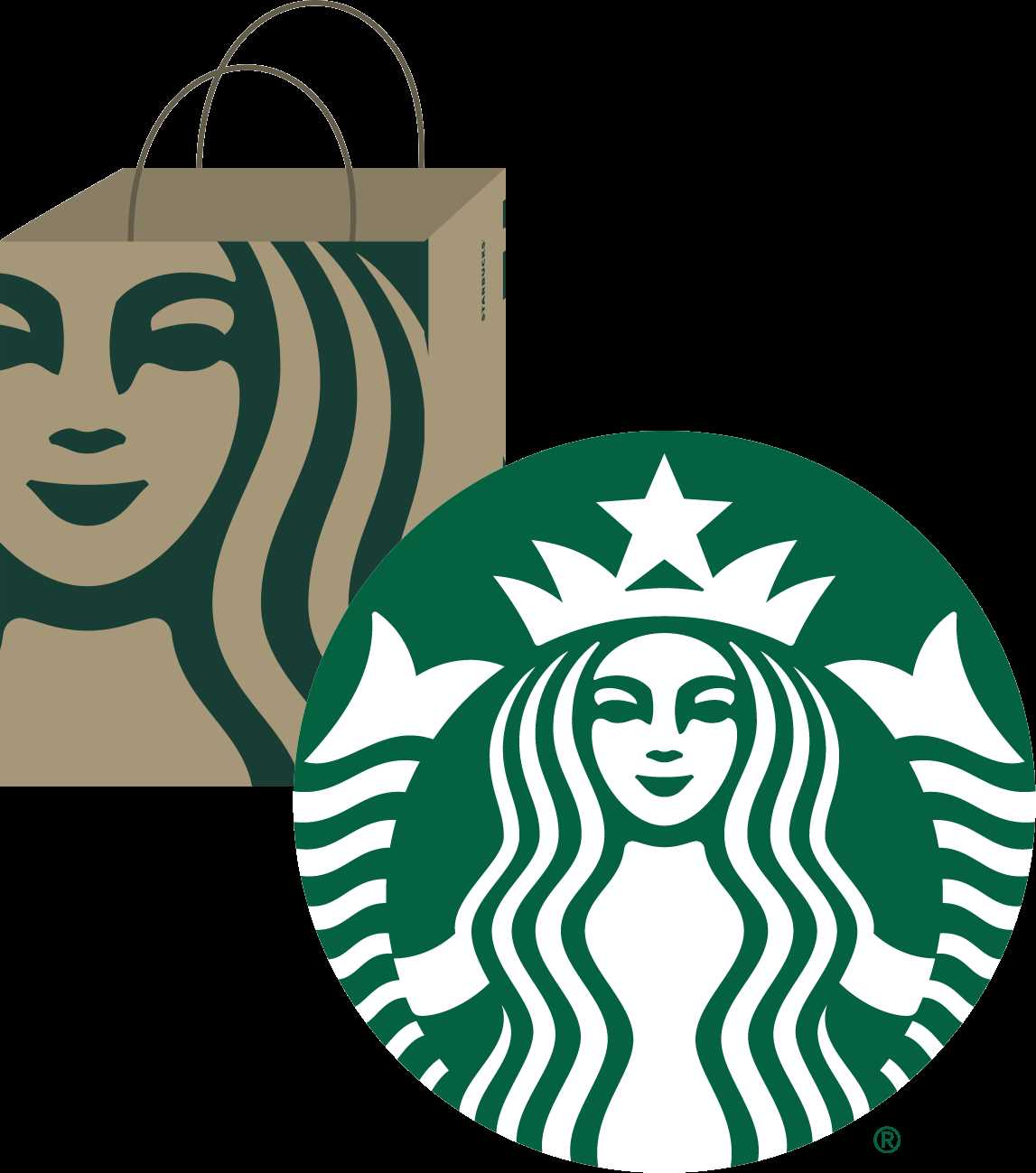 printable large starbucks logo