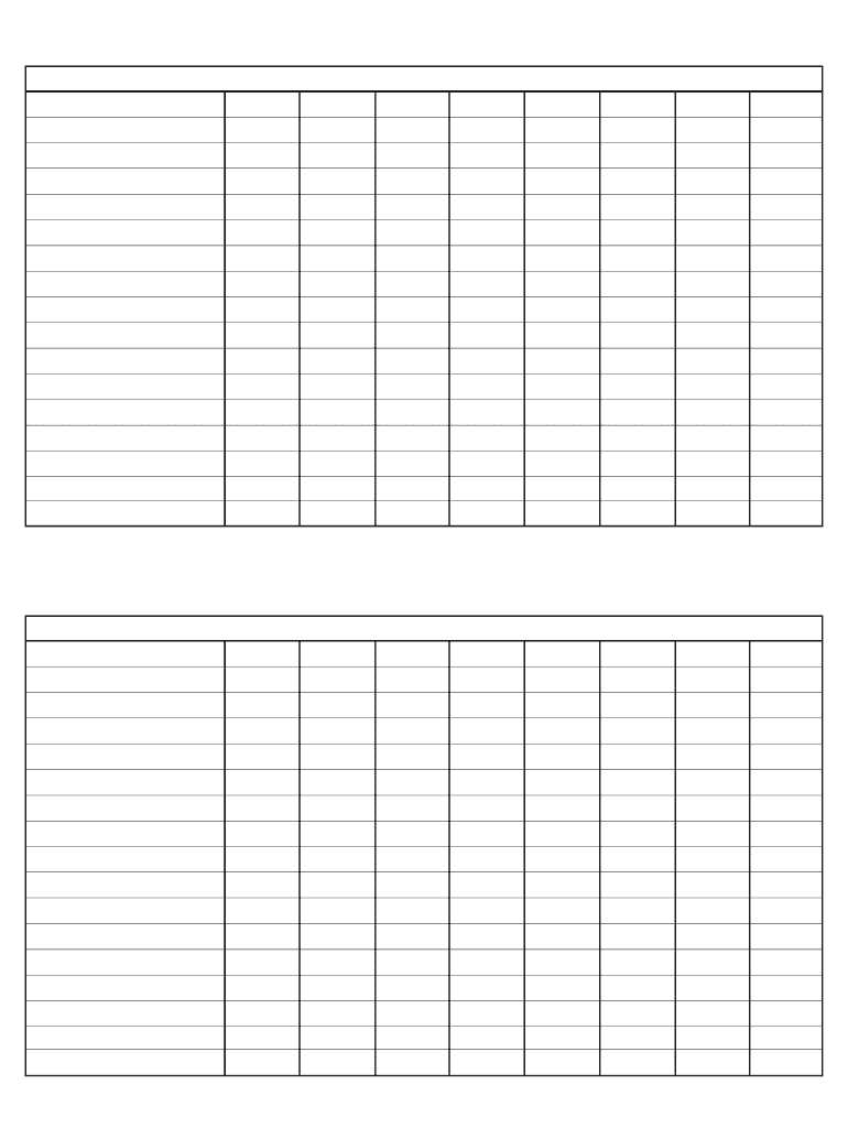 printable ledger sheet