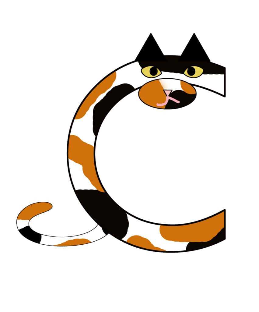 printable letter c