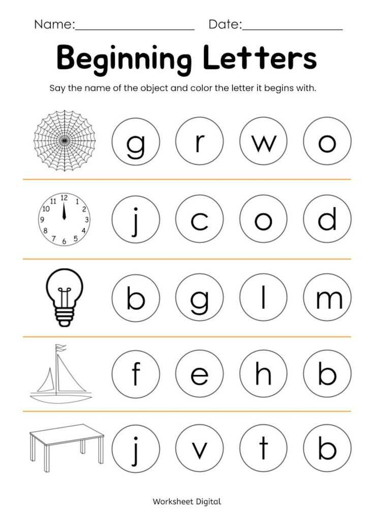 printable letters for preschoolers