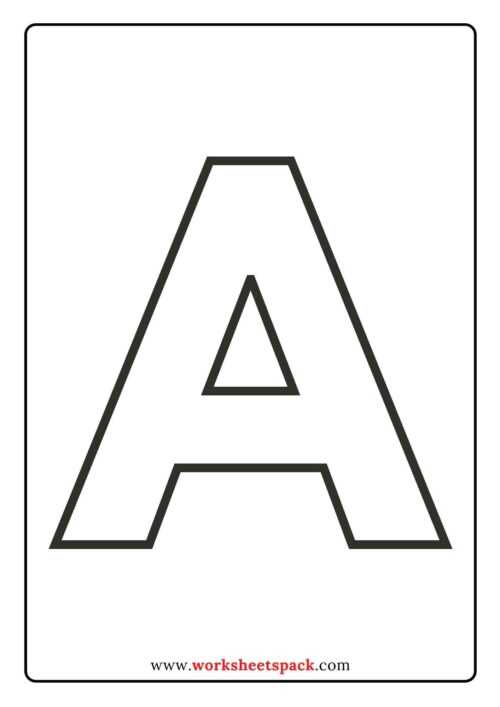 printable letters of the alphabet to cut out