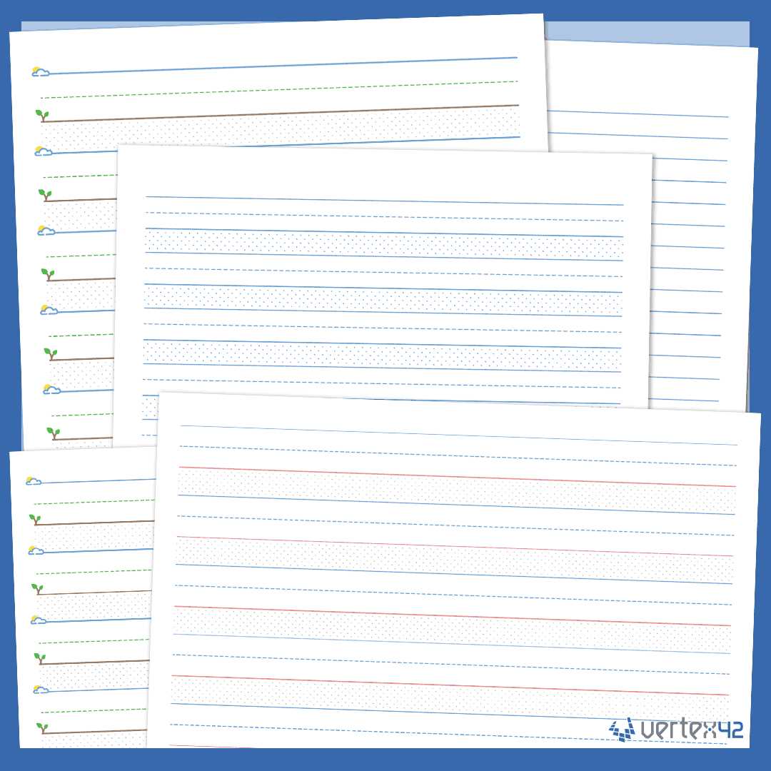 printable lines on paper