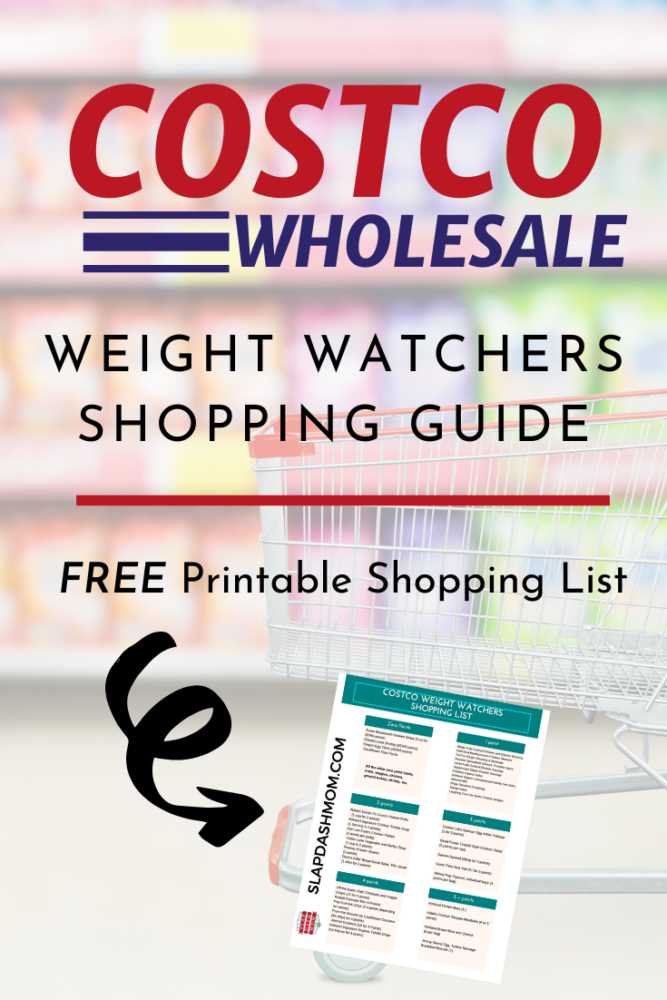 printable list of weight watchers zero point foods