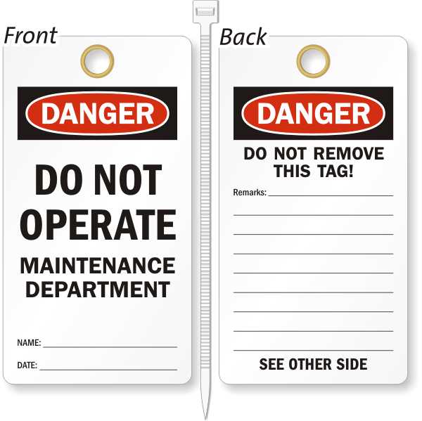printable lockout tags