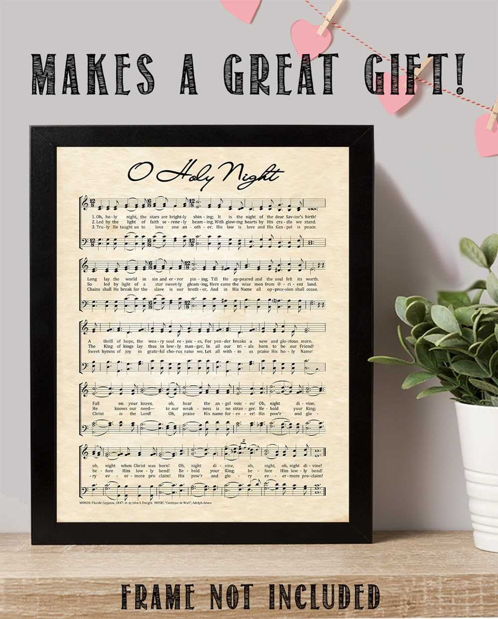 printable lyrics o holy night