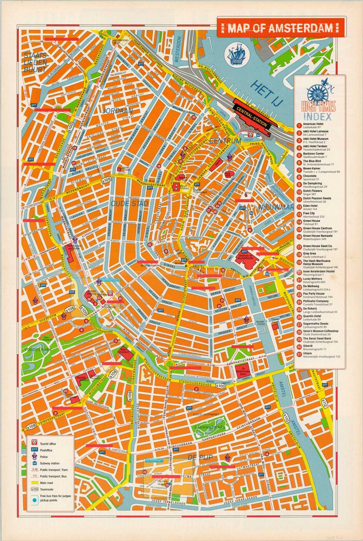 printable map amsterdam